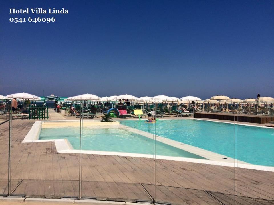 Hotel Villa Linda - Family Hotel - Nuova Costruzione Antisismica Riccione Exteriér fotografie